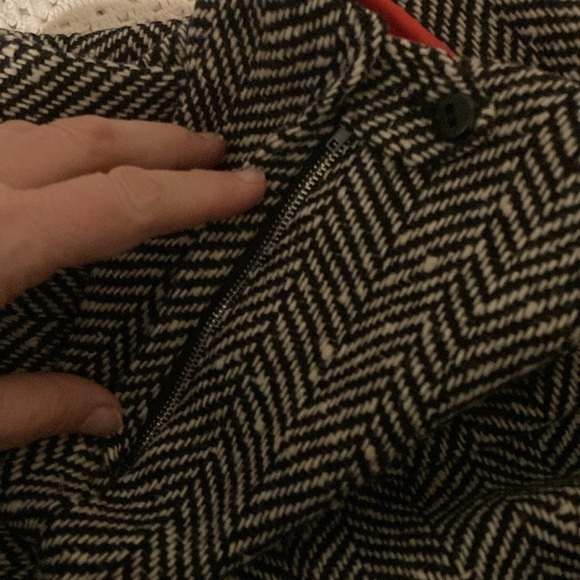 Vintage herringbone pencil skirt handmade 1950’s - Picture 8 of 8